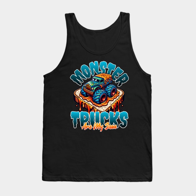 Monster Trucks are my Jam Tank Top by BankaiChu